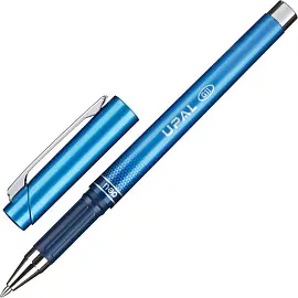 Ручка гелевая неавтоматическая Deli Upal синий (толщина линии 0.35 мм)
