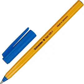Ручка шариковая неавтоматическая Schneider Tops 505 F синяя (толщина линии 0.3 мм)