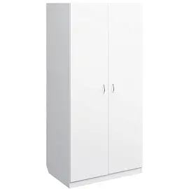 Шкаф для одежды медицинский MEG_2-х ств.1отд ЛДСП ШМО (код МД-501.02) белый