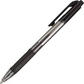 Ручка шариковая автоматическая Deli X-tream черная (толщина линии 0.4 мм)