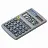 Калькулятор карманный металлический STAFF STF-1008 (103х62 мм), 8 разрядов, двойное питание, 250115 Фото 2