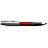Ручка перьевая Parker "Sonnet Sand Blasted Metal&Red Lacquer" черная, 0,8мм, подарочная упаковка Фото 1