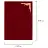 Папка адресная бархат бордовый, "Виньетка", формат А4, STAFF, 124294 Фото 4