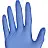 Перчатки медицинские универсальные нитриловые SFM нестерильные неопудренные размер M (7-8) голубые (50 пар/100 штук в упаковке) Фото 1
