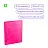 Папка с 40 вкладышами Berlingo "Neon", 24мм, 1000мкм, розовый неон, с внутр. карманом Фото 2