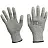 Перчатки рабочие защитные Scaffa Antistat Pu Lite нейлоновые с полиуретановым покрытием серые (13 класс, размер 7 (S))