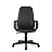 Кресло руководителя Helmi HL-E88, экокожа черная, пластик, механизм качания Фото 0