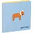 Флажки-закладки и самоклеящиеся блоки в наборе MESHU "Cute dog", 74*74мм, 60*15мм, 25л., европодвес Фото 3