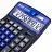 Калькулятор настольный ОФИСМАГ 555-BKBU (206x155 мм), 12 разрядов, двойное питание, ЧЕРНО-СИНИЙ, 271927 Фото 4