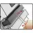 Подушка штемпельная сменная Colop E/0011 (E/4911) красная (для trodat и ideal 4911, 4911/DB, 4820, 4822, 4846) Фото 1