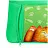 Мешок для обуви 1 отделение Мульти-Пульти "Lazy Cat", 340*420мм, карман на молнии, зеленый Фото 3