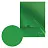 Папка-уголок жесткая, непрозрачная BRAUBERG, зеленая, 0,15 мм, 224881 Фото 3