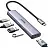Разветвитель USB UGREEN CM478 (15495) USB-C To HDMI+USB3.0+USB2.0+PD,серебр Фото 0