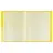 Папка с 20 вкладышами Berlingo "Soft Touch", 17мм, 700мкм, желтая, с внутр. карманом Фото 0