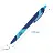 Ручка шариковая автоматическая Attache Selection Sporty синяя корпус soft touch (толщина линии 0.5 мм) Фото 4