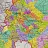 Карта России политико-административная 101х70 см, 1:8,5М, интерактивная, европодвес, BRAUBERG, 112395 Фото 0