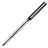 Ручка подарочная шариковая GALANT "Landsberg", корпус серебристый с черным, хромированные детали, пишущий узел 0,7 мм, синяя, 141013 Фото 0