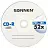 Диск CD-R SONNEN, 700 Mb, 52x, бумажный конверт (1 штука), 512573 Фото 3