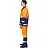 Костюм рабочий сигнальный летний мужской Спектр-КПК с СОП оранжевый/синий (размер 52-54, рост 170-176) Фото 4