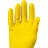 Перчатки латексные Gward Lotos G60 желтые (размер 7, S) Фото 0