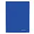 Папка с боковым металлическим прижимом BRAUBERG стандарт, синяя, до 100 листов, 0,6 мм, 221629 Фото 0