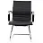 Конференц-кресло Everprof Leo CF черное (экокожа, металл хромированный) Фото 0