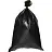 Мешки для мусора на 160 л Luscan черные (ПВД, 40 мкм, в рулоне 10 штук, 90х120 см) Фото 1