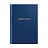 Книга учета OfficeSpace, А4, 192л., клетка, 200*290мм, бумвинил, цвет синий, блок газетный