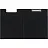Папка-планшет с зажимом и крышкой Attache A4 пластиковая черная