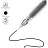 Ручка гелевая OfficeSpace "HC-2" черная, 0,38мм, бесстержневая, игольчатый наконечник Фото 0