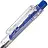 Ручка шариковая автоматическая Attache Economy синяя (прозрачный корпус, толщина линии 0,5 мм) Фото 2