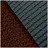 Коврик Vortex "Травка", 60*90см, на противоскользящей основе, темно-коричневый 24105 (ПОД ЗАКАЗ) Фото 0