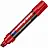Маркер перманентный Edding E-390/2 красный (толщина линии 4-12 мм) скошенный наконечник Фото 1