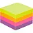 Стикеры Attache Selection 51х51 мм неоновые 4 цвета (желтый, оранжевый, розовый, фиолетовый) 400 листов Фото 1