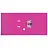 Папка-регистратор BRAUBERG "EXTRA", 75 мм, розовая, двустороннее покрытие пластик, металлический уголок, 228575 Фото 1