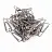Скрепки ОФИСНАЯ ПЛАНЕТА, 25 мм, никелированные, треугольные, 100 шт., в картонной коробке, 222043 Фото 3