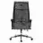 Кресло офисное МЕТТА "L1m 42/2D", хром, 2D-подлокотники, сиденье и спинка мягкие, велюр, темно-серое Фото 4