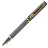 Ручка подарочная шариковая GALANT "Dark Chrome", корпус матовый хром, золотистые детали, пишущий узел 0,7 мм, синяя, 140397 Фото 0