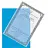 Папка-уголок Attache Economy Элементари А4 пластиковая 150 мкм синяя (20 штук в упаковке) Фото 0