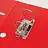Папка-регистратор BRAUBERG "EXTRA", 75 мм, красная, двустороннее покрытие пластик, металлический уголок, 228572 Фото 3