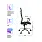 Кресло руководителя Helmi HL-E16 "Content", ткань/сетка/экокожа черная, хром Фото 2
