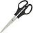 Ножницы 160 мм Attache Economy с пластиковыми симметричными ручками черного цвета Фото 0