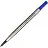 Стержень для роллера Parker синий 112 мм толщина линии 0.7 мм (2 штуки в упаковке, артикул производителя 1950327)