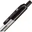 Ручка шариковая автоматическая Deli X-tream черная (толщина линии 0.4 мм) Фото 2