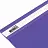 Скоросшиватель пластиковый BRAUBERG, А4, 130/180 мкм, фиолетовый, 220388 Фото 2