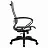 Кресло офисное МЕТТА "К-9" пластик, прочная сетка, сиденье и спинка регулируемые, черное Фото 1