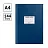 Книга учета OfficeSpace, А4, 144л., клетка, 200*290мм, бумвинил, цвет синий, блок офсетный, наклейка Фото 0