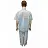Костюм одноразовый хирургический Гекса стерильный размер 56-58 (рубашка, брюки) Фото 1