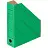 Лоток вертикальный для бумаг 75 мм Attache картонный зеленый (2 штуки в упаковке) Фото 2