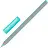 Ручка шариковая Attache Meridian синяя корпус soft touch (серо-бирюзовый корпус, толщина линии 0.35 мм)